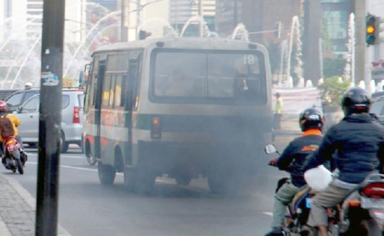 Asap Kendaraan Bikin Pengendara Motor Cepat Lelah