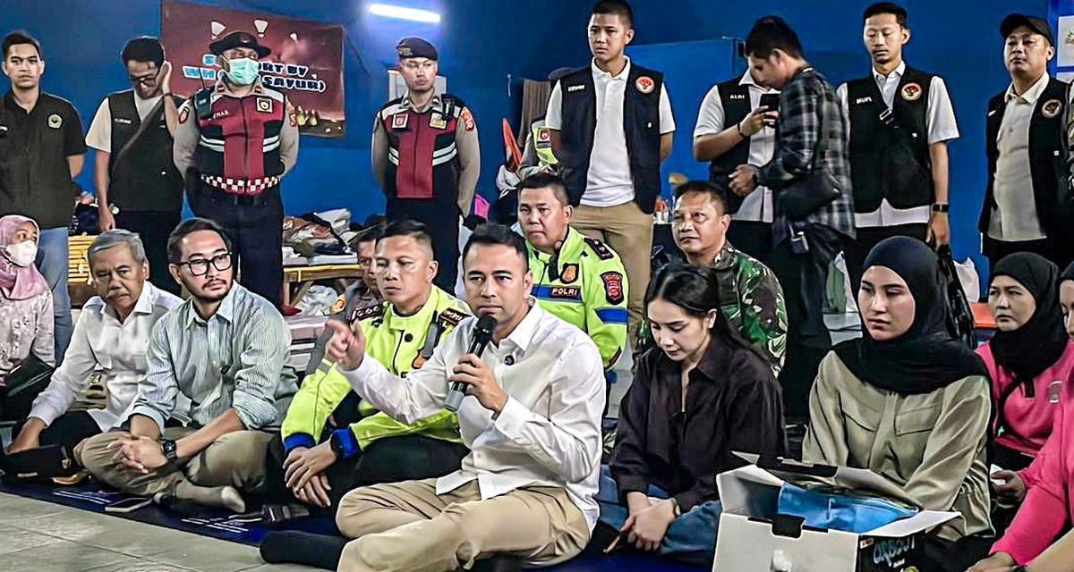 Pulihkan Cisarua, Raffi Ahmad Salurkan Dana Tambahan Rp 2 M
