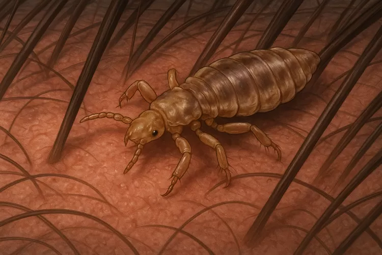 Parasit Kecil Kutu Rambut Yang Membuat Gatal Kepala