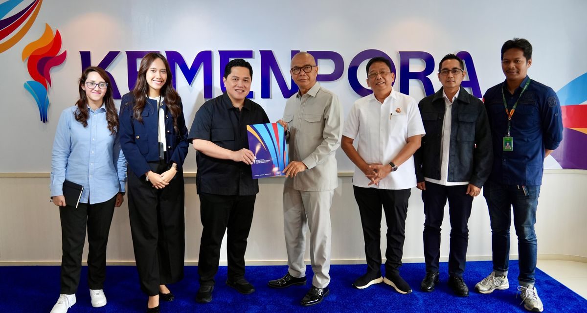 Ketemu CdM Reda, Menpora Erick Bangga Indonesia Panen Emas