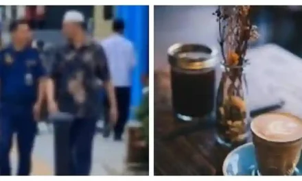 Napi Korupsi Santai Di Kedai Kopi, Pengawasan Di Pertanyakan
