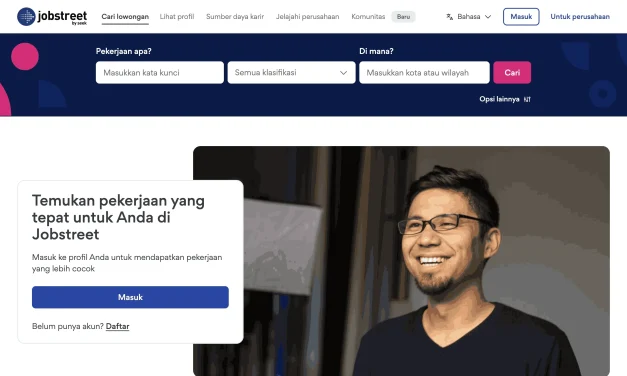 Website Cari Kerja Yang Ramah Kantong Mahasiswa